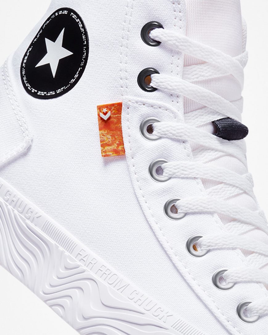 Women's Converse Chuck Taylor Alt Star Canvas High Top Shoes White / Black / White | AU 01394X